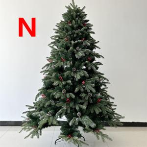 Nhà Máy Bán buôn 5-10ft PE PVC nhân tạo Cây giáng sinh với <span class=keywords><strong>Pine</strong></span> cones cho giáng sinh trang trí nội thất - Product Image 1