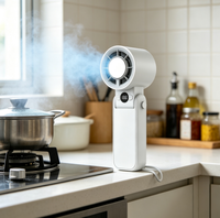 Ventilateur de poche pliable personnalisé avec logo, refroidissement par glace, vente en gros directe d'usine