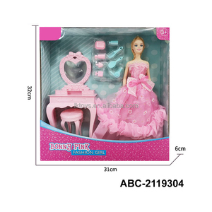 Set di bambole Lucky Toys da 11,5 pollici per <span class=keywords><strong>giochi</strong></span> di moda per bambine, vestiti per bambole giocattolo - Product Image 6