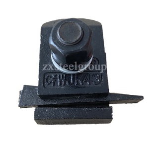 Neues Schienenbefestigungssystem Q235 Stahl-Schienenklemmen WJK-Typ Schienenclip - Product Image 2