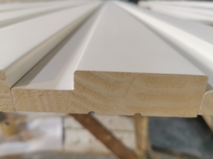 Plang pintu kayu padat untuk pintu Interior dan eksterior