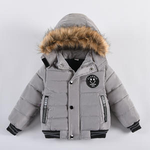 Veste <span class=keywords><strong>Parka</strong></span> longue pour enfants, vêtements chauds pour bébés, manteaux d'hiver pour garçons, vestes rembourrées à capuche pour enfants, nouvelle collection - Product Image 3