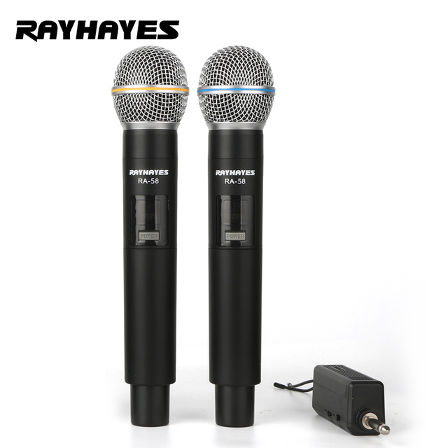 RAYHAYES RG-H8S 2.4G Wireless Microphone Handheld Rechargeable Microphone Suitable for Karaoke Singing