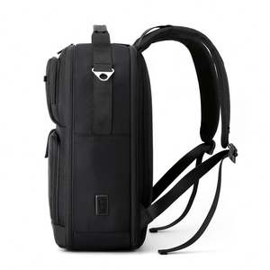 Sac à dos pour ordinateur portable avec port USB, multi-poches, imperméable, en Oxford, pour les voyages d'affaires, design personnalisé, vente en gros - Product Image 3