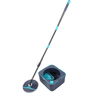 Mocio <span class=keywords><strong>in</strong></span> microfibra girevole di 360 gradi con centrifuga regolabile e mocio magico per la pulizia del pavimento del maestro - Product Image 5