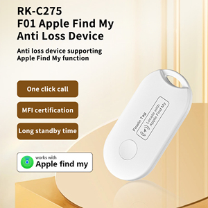 RK-C275 Anti-Perte Tag F01 Finder MFI Certifié IOS Système <span class=keywords><strong>iPhone</strong></span> Tracker WiFi Localisateur de Poche pour Animal de Compagnie <span class=keywords><strong>iPhone</strong></span> 'Find My' App - Product Image 2