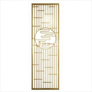 ANN5792 Modern Coated 304 Stainless Steel Custom Multi-Functional <b>Screen</b> <b>Partition</b> Divider for Engineering Projects - Product Image 1