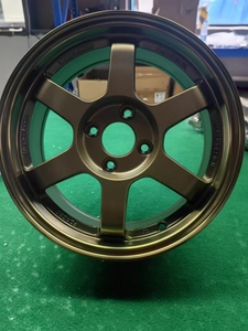 ล้อแม็กซ์ TE37 สีบรอนซ์ ลายหลายก้าน ขนาด 17*8 18*10 16 17 18 นิ้ว 5x112 5x114.3 PCD สำหรับรถยนต์นั่งส่วนบุคคล - Product Image 4