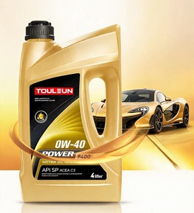 <span class=keywords><strong>Huile</strong></span> <span class=keywords><strong>moteur</strong></span> entièrement synthétique TOULUN SAE 0W-40 1L ou 4L API SP A3/B4 Haute performance pour voitures de luxe à essence - Product Image 3