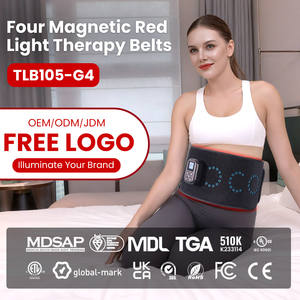 IDEATHERAPY Ceinture portable à triple puce Banque d'alimentation magnétique Usage domestique Dispositif de thérapie LED Ceinture de lumière rouge - Product Image 1
