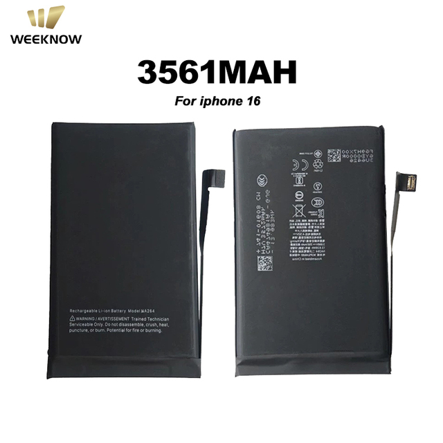 OEM High Quality Battery for iPhone 6 7 8 Plus X XR XS 11 12 13 Mini 14 15 16 Pro Max Phone Batteries 100% Health