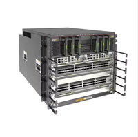 El switch central administrado CloudEngine16800-X4 con todas las funciones admite protocolos IPv6 de enlace ascendente de alta velocidad y es adecuado para la nube.