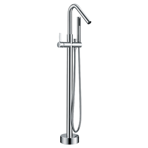 Taphome Classica Free Standing Vasca Da Bagno Rubinetti In Ottone Vasca Da Bagno Miscelatori Doccia Oro Rubinetto Del Bagno Pavimento Montato Doppio Manico Rubinetti - Product Image 3