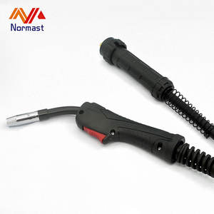 الشعلة اليورو 15AK ميج لحام تبريد الهواء 3m كابل CO2 متوافق مع مجموعة كاملة بندقية لحام الصناعية مع الرصاص 3 متر - Product Image 2