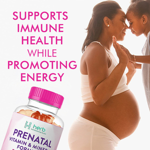 Vitaminas en Gomitas Prenatales OEM/ODM - Soporte Nutricional Suave para Futura Mamá |   Suplemento Dietético Vegano con Sabor Natural a Frutas - Product Image 4