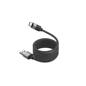 OEM ODM поставщик, магнитный USB A-USB C type-c 3A 60 Вт pd зарядный кабель с магнитным переплетом для iPhone 15 Samsung