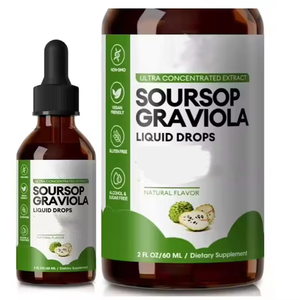 Soursop Graviolaリーフエキス液ドロッププラスピュアボタニカルシーモス、Soursopビッター液 - Product Image 1