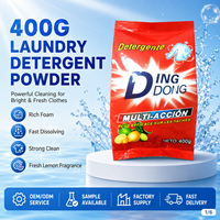 Lessive en poudre en vrac 400g, haute mousse, pour lavage à la main et en machine, idéale pour l'hôtellerie, la maison et l'entretien ménager