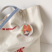 58/75 Barji Badge sac de rangement Transparent étoile Animation poupée stockage affichage pendentif sac bébé sac porte-clés