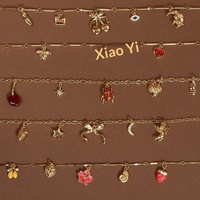 Nouveau Pendentif Note de Musique Simple en Acier Inoxydable, Style Européen et Américain, pour Site Web Indépendant, Placage sous Vide DIY 18K