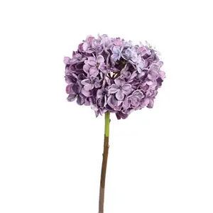 Nieuwe Simulatie Zijde Bloemen Eenvoudige Elegante Klassieke Bulk Hortensia Retro Herfstkleur Home Hotel Decoratie Kunstbloemen