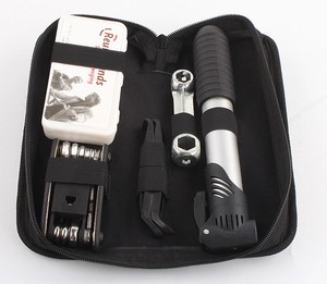 Kit d'outils de réparation de vélo et de sacoche de selle 16-en-1 pour la survie, trousse de premiers secours d'extérieur en matériau PP, facile à transporter - Product Image 6