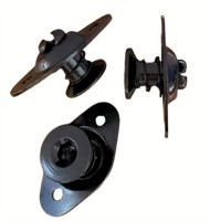 Nouveaux attaches rapides Foracing pour voitures de course Sprint, en acier noir, Dzus, à tête Allen auto-éjectable, 5/16 pouces, longueur .500 pouces, à quart de tour