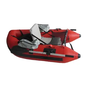 Factory direct sale cheap float tube pvc inflatable fishing belly boat