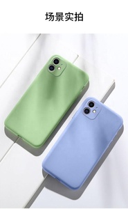 para <span class=keywords><strong>iPhone</strong></span> 6 <span class=keywords><strong>Plus</strong></span> líquido cubierta de silicona Color caramelo Coque Capa para <span class=keywords><strong>iPhone</strong></span> X del caso del teléfono celular - Product Image 3