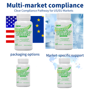 Cápsulas Adelgazantes Slim Plus al por Mayor, OEM, Quemagrasas, Control de Peso, Adelgazamiento Rápido, 100% a Base de Plantas, Cumple con las Normas de la UE - Product Image 3