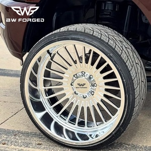 BW Geschmiedete LKW-Räder Super Single Räder Chevy C10 Truck 5x5 Räder PCD 6x135 8x170 8x180 für GMC Sierra 1500 2500 3500 - Product Image 1