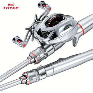 Vente directe d'usine TRY&V <span class=keywords><strong>Canne</strong></span> à pêche spinning haute performance en fibre de carbone anti-friction stable sensible et réactive - Product Image 1