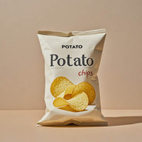 Sachet d'Emballage Personnalisé en Gros de Qualité Alimentaire 70g, Mini Poche Thermo-Soudable pour Chips et Snacks, Sachet Scellé au Dos en Plastique