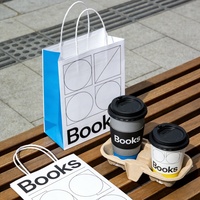 Gobelets en papier jetables biodégradables à double paroi de haute qualité, imperméables, 12 oz, pour boissons chaudes, vin, impression personnalisée, logo sur mesure, solution tout-en-un