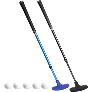 Mini bâton télescopique double face pour la pratique <span class=keywords><strong>junior</strong></span> Putter Clubs de <span class=keywords><strong>golf</strong></span> extensibles en acier graphite - Product Image 4