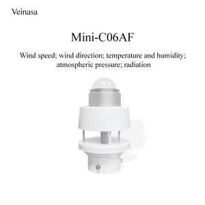 Mini-C6AF 6 en 1 Sensor Ultrasónico de Velocidad del Viento y Energía Solar Total 0-1500W/m2, Temperatura y Humedad para el Medio Ambiente - Product Image 5