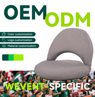 Chaise de plage pliable portable pour repas en plein air, chaise compacte pliable avec poignée, durable pour le camping, la randonnée, le pique-nique, fournisseur OEM