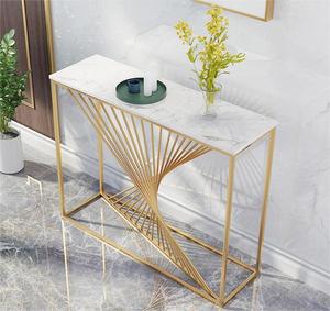 Bắc Âu Vàng Lối Vào Bảng Sang Trọng Đơn Giản Sắt Trang Trí Trong Vàng Dải Ánh Sáng Phòng Khách Wall Mount Nền Tảng - Product Image 4