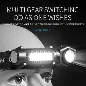 <b>LED</b> Headlamp Rechargeable Bright <b>Light</b> Dimmable Portable Outdoor Camping <b>Work</b> Lamp - Product Image 5