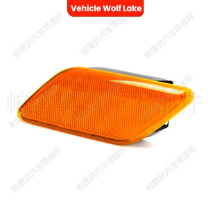 Lámina Reflectante Rectangular Naranja Wolf Lake para Mercedes Benz W212, Luz Lateral del Parachoques Delantero - Product Image 4