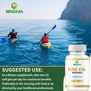 OEM/ODM suplemen minyak ikan laut dalam untuk orang dewasa mendorong kesehatan otak & jantung dengan produk kesehatan EPA & DHA - Product Image 3