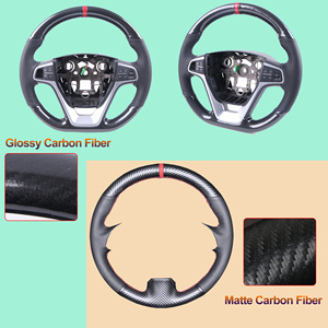 Envío de Fábrica: Funda de Volante de Fibra de Carbono para <span class=keywords><strong>Seat</strong></span> <span class=keywords><strong>Leon</strong></span> Cupra R, <span class=keywords><strong>Leon</strong></span> ST Cupra, <span class=keywords><strong>Leon</strong></span> ST Cupra, Ateca Cupra, Ateca Cupra <span class=keywords><strong>FR</strong></span> - Product Image 4
