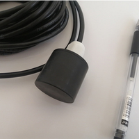 Sondeur de profondeur sous-marine Lianhui LH-CS500-35A 500 kHz, transducteur de niveau d'eau ultrasonique de 20 mètres avec 10 % de largeur de bande et un angle de faisceau de 6°