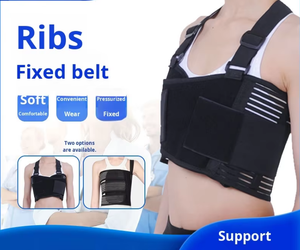 <span class=keywords><strong>Ceinture</strong></span> de fixation de côtes de Protection professionnelle orthèse de côtes thoraciques Compression réglable respirante <span class=keywords><strong>ceinture</strong></span> de soutien de côtes entièrement élastique - Product Image 5