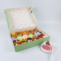 Boîte cadeau en forme de cœur pour la Saint-Valentin, boîte en papier laminé de qualité alimentaire, boîte d'emballage pour chocolats et bonbons
