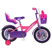 SY Vélo pour filles à prix abordable, 12 et 16 pouces, rose, vélo enfant à une vitesse, bicyclette pour enfants