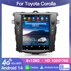 Android14 Carplay For Toyota Corolla 2007-2012 Car Radio GPS Navigation Multimedia Player Stereo 4G Wifi DSP RDS - Product Image 2