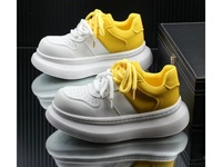 Nouvelles Chaussures Décontractées et Tendance pour Hommes 2026, à Semelle Épaisse en Caoutchouc, Doublure en Coton, Rehaussantes, Idéales pour l'Extérieur et les Loisirs, Style Collège