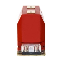 Transformador de 10KV, resina epoxi roja de tamaño pequeño, monofásico, 5-1000A, 0,5, 0, 2000, 0,2 S, 10P20, transformador de corriente usado para interiores