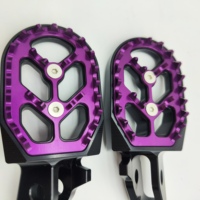 Accessoires de mise à niveau pour repose-pieds de moto électrique Surron Ultra Bee, repose-pieds larges en aluminium CNC